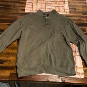 Men’s large button up sweater.